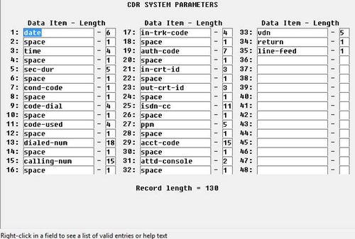 Customized Output Format